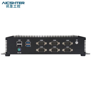 AICSHTER 讯圣嵌入式无风扇工控机ARK-1210-U/I5-8260U四核1.6G/8G/120G固态