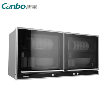 康宝（Canbo）消毒柜XDZ60-A21C家用厨房餐具碗筷柜高温商用60L双门二星级高温+臭氧(壁挂式)XDZ60-A21C