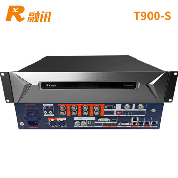 融讯 RX T900-S 视频会议终端/视讯终端E1+IP双模兼容T800/T502/ET802/XT702/ZXV10 M9000 \t