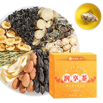 杞里香（Qi Li Xiang） 蒲公英金银花茶 享润茶 独立小包 即冲即泡 150g/盒