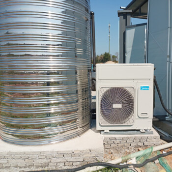 美的空气能热水器5匹3吨RSJ-200/MSN1-5R0【含安装辅材水箱】
