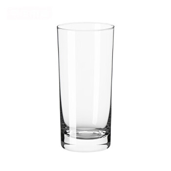 九彩江 玻璃杯耐热水杯果汁杯 厚底直身水杯高14.5cm JCJ347