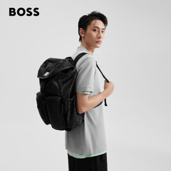 BOSS【100%棉 珠地布】男士24夏季新款高尔夫运动Polo衫