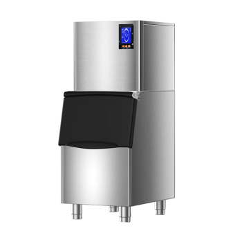 广绅电器（GUANGSHEN） 制冰机商用 大型分体 方冰132冰格日产180kg大容量  奶茶店酒吧KTV全自动BFX300BW