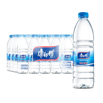 康师傅包装饮用水550ml*24瓶 添加矿物质 塑包装