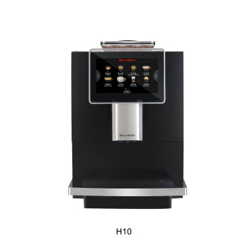 咖博士（Dr.coffee） H10 全自动意式美式家用研磨一体机商用办公咖啡机 全自动咖啡机 一键奶咖 黑色