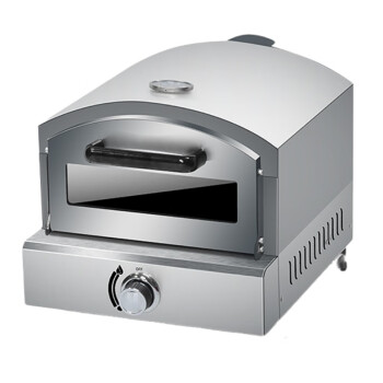 QKEJQQKEJQ   电热披萨炉商用小型电烤箱便携式家用比萨炉烘烤炉   小型欧式燃气烤箱  1盘
