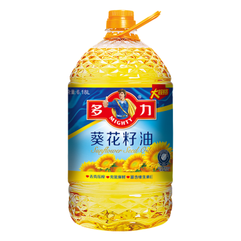 多力 葵花籽油6.18L食用油 物理压榨（新老包装随机发货）
