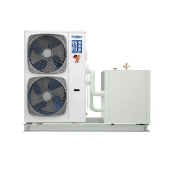 海尔（Haier）空气能热泵家用采暖中央空调地暖制冷两联供 全直流双变频二级能效8匹80升一体集成机 