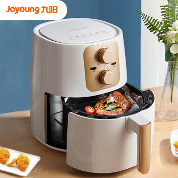 九阳（Joyoung）空气炸锅家用智能多功能 4.5L大容量 准确定时无油低脂煎炸 烘炸烤多功能烤箱薯条机 KL-J63A