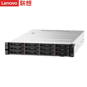 联想（Lenovo）HR650X 2U机架式服务器双路电脑整机企业定制银牌4210R*2 20核40线程 256G 2x960G SSD+6x16TB机械