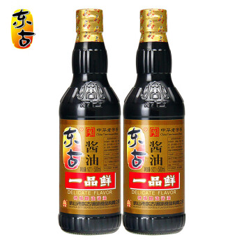 东古 酱油 中华老字号一品鲜酱油500ml*2瓶