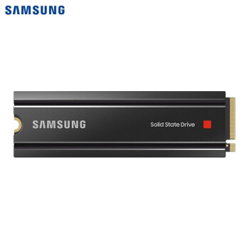 三星（SAMSUNG）2TB SSD固态硬盘 M.2接口(NVMe协议PCIe 4.0 x4) 980 PRO WithHeatsink散热片版 MZ-V8P2T0CW