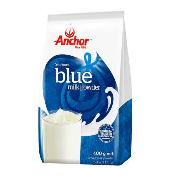 安佳(Anchor) 新西兰原装进口 全脂奶粉 400g袋装 成人适用