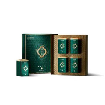 绿宝石珍品铂金礼盒180g 绿宝石高原绿茶礼盒