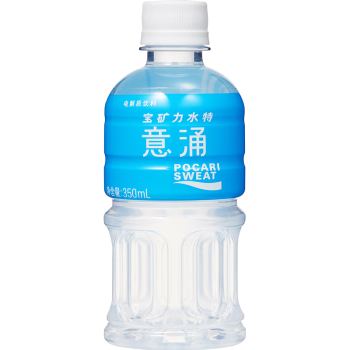 宝矿力水特（POCARI SWEAT） 意涌电解质水饮料 350ml*24瓶装 运动饮料低糖低卡路里 产地天津