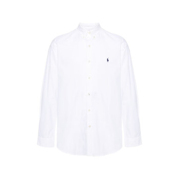 Polo Ralph Lauren拉夫劳伦男士商务休闲修身长袖衬衫710928254002白色 XL