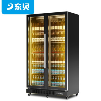 东贝(Donper)冷藏展示柜饮料柜保鲜柜家用冰箱超市便利店冰箱  HL-LC1260F