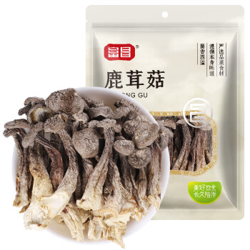 富昌 菌菇干货山珍煲汤食材 鹿茸菇100g/袋 4袋起售 BS04