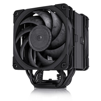 noctuaNH-U12A chromax.black CPU散热器双风扇 LGA1700 AMD多平台 黑色版