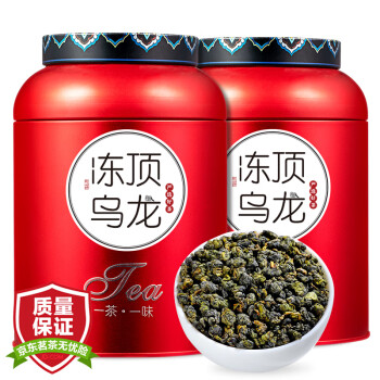 天洲溪茶叶 台湾高山冻顶乌龙 浓香型乌龙茶 茶叶自己喝送礼500g