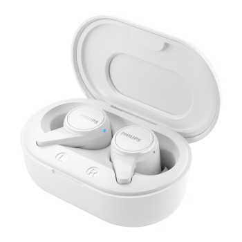飞利浦（PHILIPS）真无线蓝牙耳机无线运动耳机游戏耳机回音降噪蓝牙5.2智能配对苹果华为手机TAT1207白