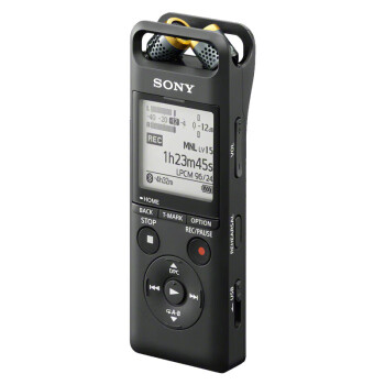 SONY索尼数码录音棒/录音笔PCM-A10 16GB 黑色 高清专业降噪 蓝牙操控 无损音乐播放 乐器学习商务采访
