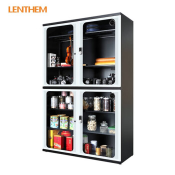 LENTHEM领顿（LENTHEM）LTW-1100电子防潮柜 相机镜头电子设备防潮箱 智能除湿 玻璃白+密码锁