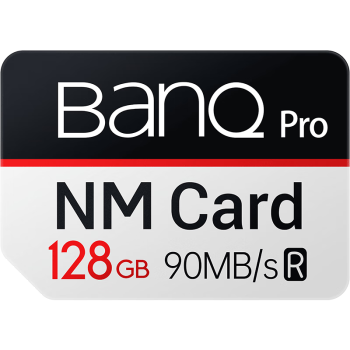 banq 128GB NM card (NM存储卡 NM卡) 华为荣耀手机平板内存卡专利授权高速NM卡4K高清视频卡PRO专业版