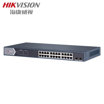 海康威视（HIKVISION）24口千兆POE交换机监控 网线供电 DS-3E0526SP-E