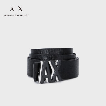 阿玛尼ARMANI EXCHANGE【礼物】24春夏AX男士徽标带头时尚板扣腰带