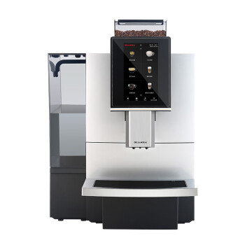 咖博士（Dr.coffee）F12全自动商用自动清洁咖啡机大屏触控一键磨豆奶咖机 F12-BIG 银色