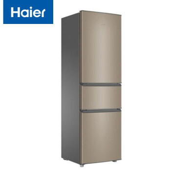 海尔（Haier）三门冰箱216升中门软冷冻小型宿舍租房 家用冷藏冷冻小户型迷你电冰箱 BCD-216STPT 