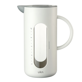 UKA玻璃水壶凉水壶冷水壶耐高温大容量家用泡茶壶开水壶 白色