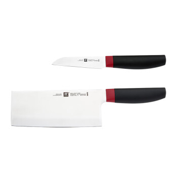 双立人S系列中片蔬果刀具2件套红黑ZW-K320