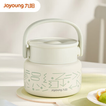 九阳（Joyoung）焖烧杯保温大容量焖烧罐上班学生不锈钢便当盒桶B52B-WR703 白色