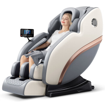 佳仁（JARE）按摩椅家用零重力太空舱多功能豪华智能电动全身按摩沙发椅 K5-1A太空灰