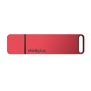 联想（thinkplus）128GB USB3.1 移动固态U盘 TU100 Pro系列 超极速传输 金属闪存盘 便携时尚 限量款 红色