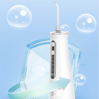 博皓 prooral冲牙器 手持立式洗牙器 声波微气泡水牙线 5025 pro 白色