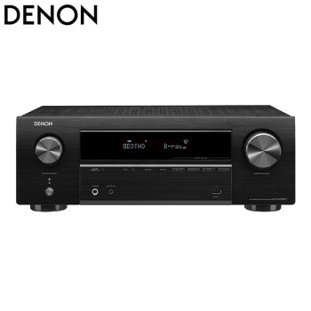 天龙（DENON）AVR-X550BT 音响 音箱 家庭影院 5.2声道AV功放机 支持 4K 杜比 DTS USB 蓝牙 进口 黑色