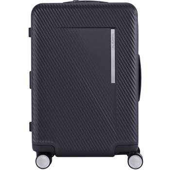 新秀丽（Samsonite）行李箱24上新旅行箱拉链框架箱可扩展拉杆箱QX2*09002黑色25英寸