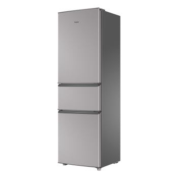 海尔（Haier）冰箱小型家用三门212升独立三门三温区 BCD-212LHC300GH