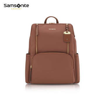 新秀丽（Samsonite）电脑包双肩背包男女书包潮流旅行包TL3 浓郁锈色礼物
