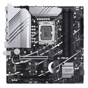 ASUS 华硕PRIME Z790M-PLUS D5 主板 支持DDR5 CPU I9 13900K/13700K（Intel Z790/LGA 1700） 商用