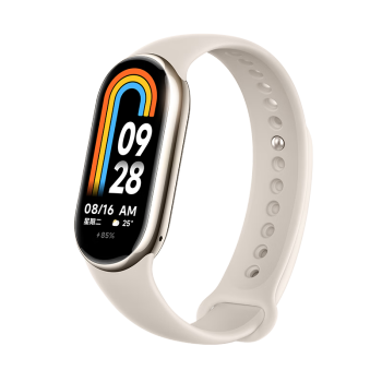 小米手环8 NFC版 150种运动模式 血氧心率睡眠监测 多样快拆腕带 智能手环 运动手环 淡金色