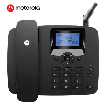 摩托罗拉（Motorola）4G插卡电话机座机 无线移动固定电话 支持移动/联通 WIFI热点 家用办公FW400LCM