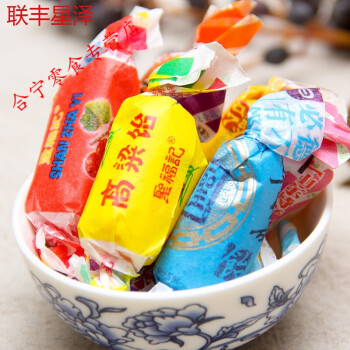 山东特产高粱饴软糖1000g正宗高粱糖怀旧老式怡糖果小零食原味5斤装