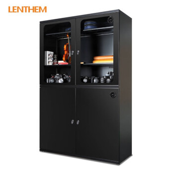 LENTHEM领顿（LENTHEM）LM-1100 电子防潮柜 相机 镜头电子元件设备防潮箱 智能除湿 哑黑