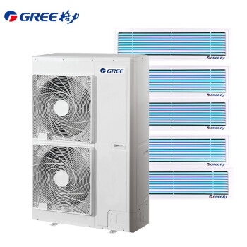 格力（GREE）GMV系列 一拖五 一级能效变频 包安装 中央空调GMV-160WL/Ba(项目专用）
