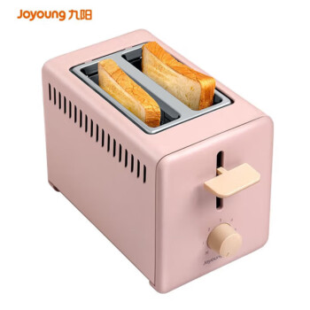九阳 烤面包机多士炉家用不锈钢烘烤小型早餐吐司机 KL2-VD610